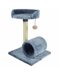 Árbol rascador para gatos Gloria 36 x 50 x 83 cm Gris Madera Acero Sisal | Tienda24 Tienda24.eu