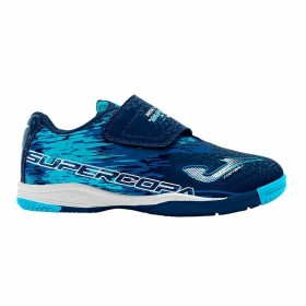 Scarpe da Calcio a 5 per Bambini Joma Sport Supercopa 2303 Azzurro di Joma Sport, Aria aperta e sport - Rif: S64111220, Prezz...