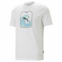 Maglia Puma Graphics Wave Bianco Uomo di Puma, T-shirt - Rif: S64111287, Prezzo: 23,22 €, Sconto: %