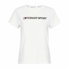 Camisola de Manga Curta Homem Tommy Hilfiger Logo Chest Branco de Tommy Hilfiger, Homem - Ref: S64111331, Preço: 37,07 €, Des...