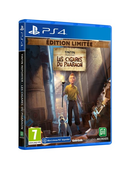 Videogioco PlayStation 4 Microids Tintin Reporter: Les Cigares du Pharaoh Limited Edition (FR) da Microids, Set accessori - R...