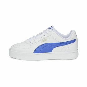 Sports Shoes for Kids Puma Caven White Blue/White by Puma, Trainers - Ref: S64111780, Price: 50,70 €, Discount: %