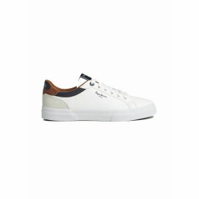 Sapatilhas de Desporto de Homem Pepe Jeans Kenton Court Branco de Pepe Jeans, Ténis - Ref: S64111781, Preço: 0,00 €, Desconto: %