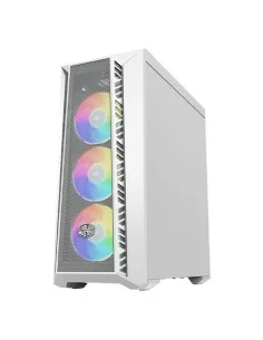 ATX Semi-Tower Gehäuse Logic ATOS ARGB Weiß | Tienda24 Tienda24.eu