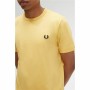 Camisola de Manga Curta Homem Fred Perry Ringer Laranja de Fred Perry, Homem - Ref: S64111811, Preço: 54,69 €, Desconto: %