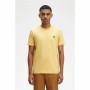 Camisola de Manga Curta Homem Fred Perry Ringer Laranja de Fred Perry, Homem - Ref: S64111811, Preço: 54,69 €, Desconto: %