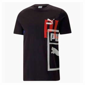 Camisola de Manga Curta Homem Puma Classics Preto de Puma, Homem - Ref: S64111817, Preço: 24,90 €, Desconto: %