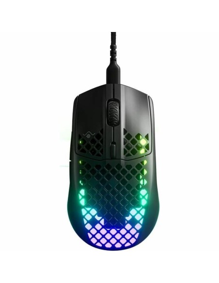 Souris Gaming SteelSeries AEROX 3 (2022) ONYX EDITION Noir | Tienda24 Tienda24.eu