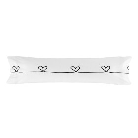 Pillowcase HappyFriday Blanc My Love Multicolour 45 x 155 cm by HappyFriday, Sheets and pillowcases - Ref: D1612041, Price: 1...