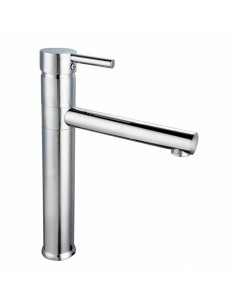 Single Handle Sink Mixer Tap CIS White Stainless steel Brass | Tienda24 Tienda24.eu