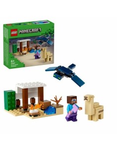 Playset Lego 21251 Minecraft : Steve´s Desert Expedition da Lego, Playset con figure di giocattoli - Ref: S7196017, Precio: 3...