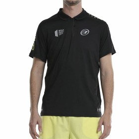 Men’s Short Sleeve Polo Shirt Bullpadel Liceo Padel Black by Bullpadel, Men's - Ref: S64112652, Price: 47,88 €, Discount: %