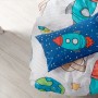 Parure de couette HappyFriday Mr Fox Space Rocket Multicouleur 2 Pièces | Tienda24 - Global Online Shop Tienda24.eu