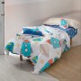 Parure de couette HappyFriday Mr Fox Space Rocket Multicouleur 2 Pièces | Tienda24 - Global Online Shop Tienda24.eu