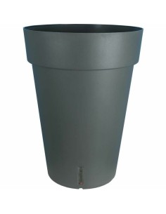 Vaso Artevasi Branco Antracite Plástico Redondo Redonda Ø 40 cm | Tienda24 Tienda24.eu