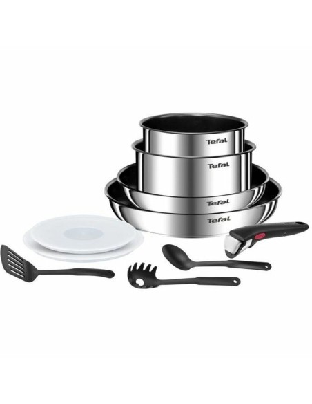 Set of Frying Pans Tefal Emotion L897AS Stainless steel | Tienda24 Tienda24.eu