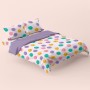 Housse de Couette HappyFriday Aware Funny faces Multicouleur 260 x 220 cm de HappyFriday, Couettes et housses de couette - Ré...