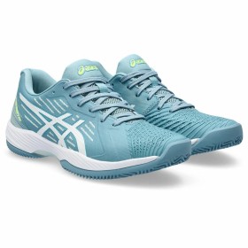 Scarpe da Tennis da Donna Asics Solution Swift Ff Clay Azzurro Chiaro di Asics, Aria aperta e sport - Rif: S64114331, Prezzo:...