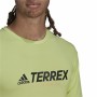 Men’s Long Sleeve Shirt Adidas Terrex Primeblue Trail Lime green by Adidas, Casual Shirts - Ref: S64114339, Price: 29,67 €, D...