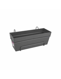 Plant pot Elho 20 x 78 x 17 cm Brown Plastic Squared | Tienda24 Tienda24.eu