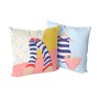 Cushion cover HappyFriday Aware Hole Multicolour 50 x 50 cm 2 Pieces by HappyFriday, Cushion Covers - Ref: D1612431, Price: 6...