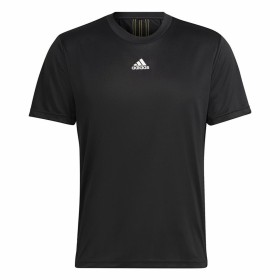 Camiseta de Manga Corta Hombre Adidas Aeroready HIIT Back Negro de Adidas, Hombre - Ref: S64114353, Precio: 23,50 €, Descuent...