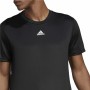 T-shirt à manches courtes homme Adidas Aeroready HIIT Back Noir de Adidas, Homme - Réf : S64114353, Prix : 23,50 €, Remise : %