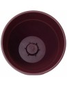 Plant pot EDA Dark Red Ø 41 cm Plastic Circular Modern | Tienda24 Tienda24.eu