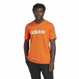 Camiseta de Manga Corta Hombre Adidas Essentials Embroidered Linear Naranja de Adidas, Hombre - Ref: S64114356, Precio: 19,21...