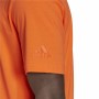 Maglia a Maniche Corte Uomo Adidas Essentials Embroidered Linear Arancio | Tienda24 - Global Online Shop Tienda24.eu