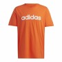 T-shirt à manches courtes homme Adidas Essentials Embroidered Linear Orange | Tienda24 - Global Online Shop Tienda24.eu