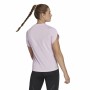 Camiseta de Manga Corta Mujer Adidas trainning Floral Lila de Adidas, Mujer - Ref: S64114358, Precio: 24,79 €, Descuento: %