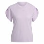 Camiseta de Manga Corta Mujer Adidas trainning Floral Lila de Adidas, Mujer - Ref: S64114358, Precio: 24,79 €, Descuento: %