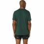 Camiseta de Manga Corta Hombre Asics Big Logo Verde oscuro de Asics, Hombre - Ref: S64114368, Precio: 19,72 €, Descuento: %