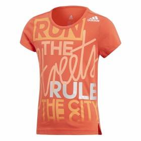 Maglia a Maniche Corte per Bambini Adidas Graphic Tee Arancio di Adidas, Bambino - Rif: S64114378, Prezzo: 19,18 €, Sconto: %