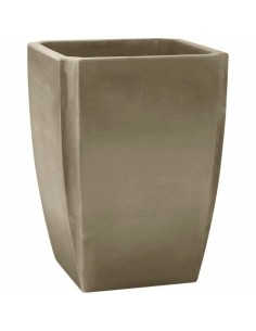 Plant pot Ecolux Ø 47 cm Grey Plastic Squared by Ecolux, Flower Pots - Ref: S7196824, Price: 120,38 €, Discount: %