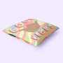 Cushion cover HappyFriday Aware Good vibes Multicolour 50 x 50 cm 2 Pieces | Tienda24 - Global Online Shop Tienda24.eu