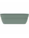 Plant pot EDA Green Ø 30 cm Plastic Oval Modern | Tienda24 Tienda24.eu