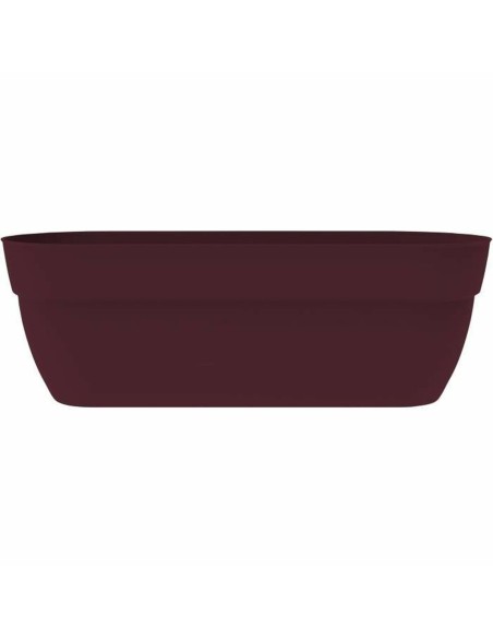 Maceta EDA Rojo Ø 30 cm Plástico Oval Moderno | Tienda24 Tienda24.eu