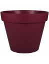 Plant pot Ecolux Dark Red Ø 60 cm Plastic Circular Modern | Tienda24 Tienda24.eu