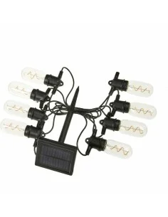 Guirnalda de Luces LED Negro 15 m Solar (12 Unidades) | Tienda24 Tienda24.eu