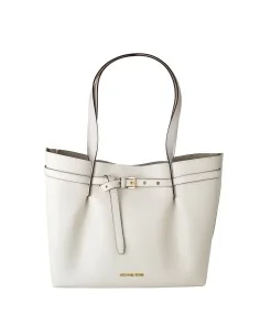 Damen Handtasche Michael Kors 35S0GTVT1V-VANILLA Weiß 35 x 25 x 13 cm | Tienda24 Tienda24.eu