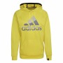 Sweat à capuche homme Adidas Game and Go Big Logo Jaune de Adidas, Homme - Réf : S64114450, Prix : 53,76 €, Remise : %