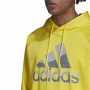 Sweat à capuche homme Adidas Game and Go Big Logo Jaune de Adidas, Homme - Réf : S64114450, Prix : 53,76 €, Remise : %