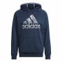 Felpa con Cappuccio Uomo Adidas Game and Go Big Logo Azzurro | Tienda24 - Global Online Shop Tienda24.eu