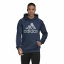 Felpa con Cappuccio Uomo Adidas Game and Go Big Logo Azzurro di Adidas, Uomo - Rif: S64114451, Prezzo: 47,80 €, Sconto: %