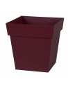 Maceta Ecolux Toscana Rojo Burdeos 32 x 32 x 32 cm | Tienda24 Tienda24.eu