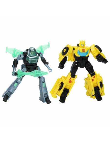 Action Figures Hasbro Cyber-Combiner Bumblebee et Mo Malto | Tienda24 Tienda24.eu