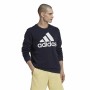 Sweat sans capuche homme Adidas Essentials Big Logo Blue marine Bleu foncé de Adidas, Homme - Réf : S64114465, Prix : 47,73 €...