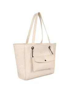 Sac-à-main Femme Laura Ashley RELIEF-QUILTED-CREAM Crème 30 x 30 x 10 cm de Laura Ashley, Sacs portés épaule - Ref: S0368590,...